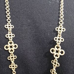 Lia Sophia Gold Ornate Necklace